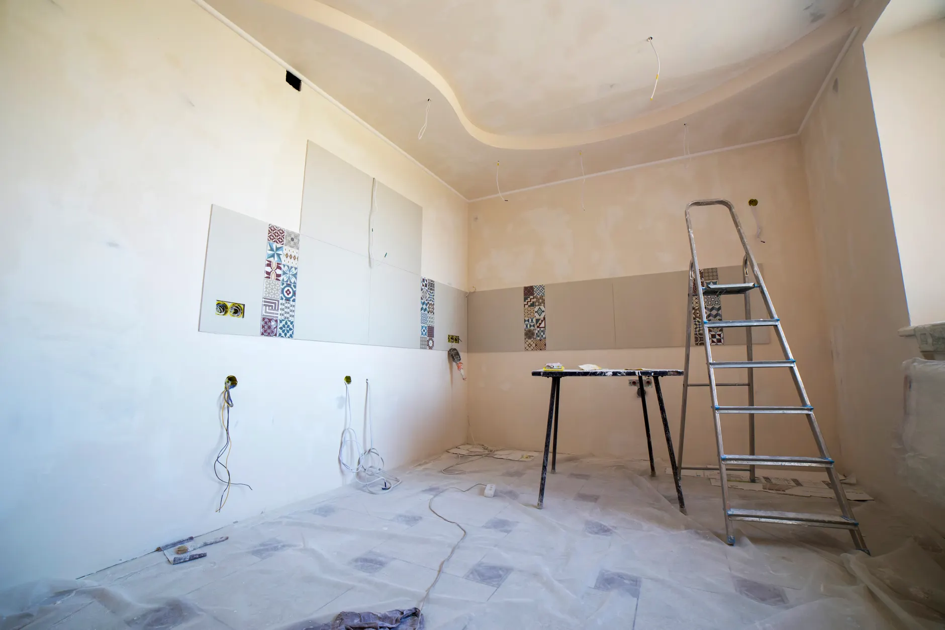 Santa Monica Kitchen Remodel And Bath Co crew at work in Santa Monica